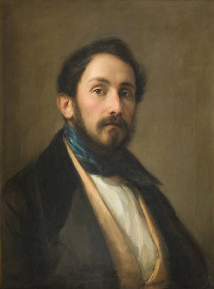Giovanni Carnovali - Ritratto del cavalier Filippo Guenzati, Galleria d'Arte Moderna, Milano
